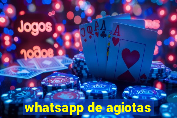 whatsapp de agiotas